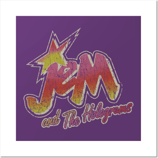 VINTAGE RETRO STYLE - Jem And The Holograms 70s Wall Art by MZ212